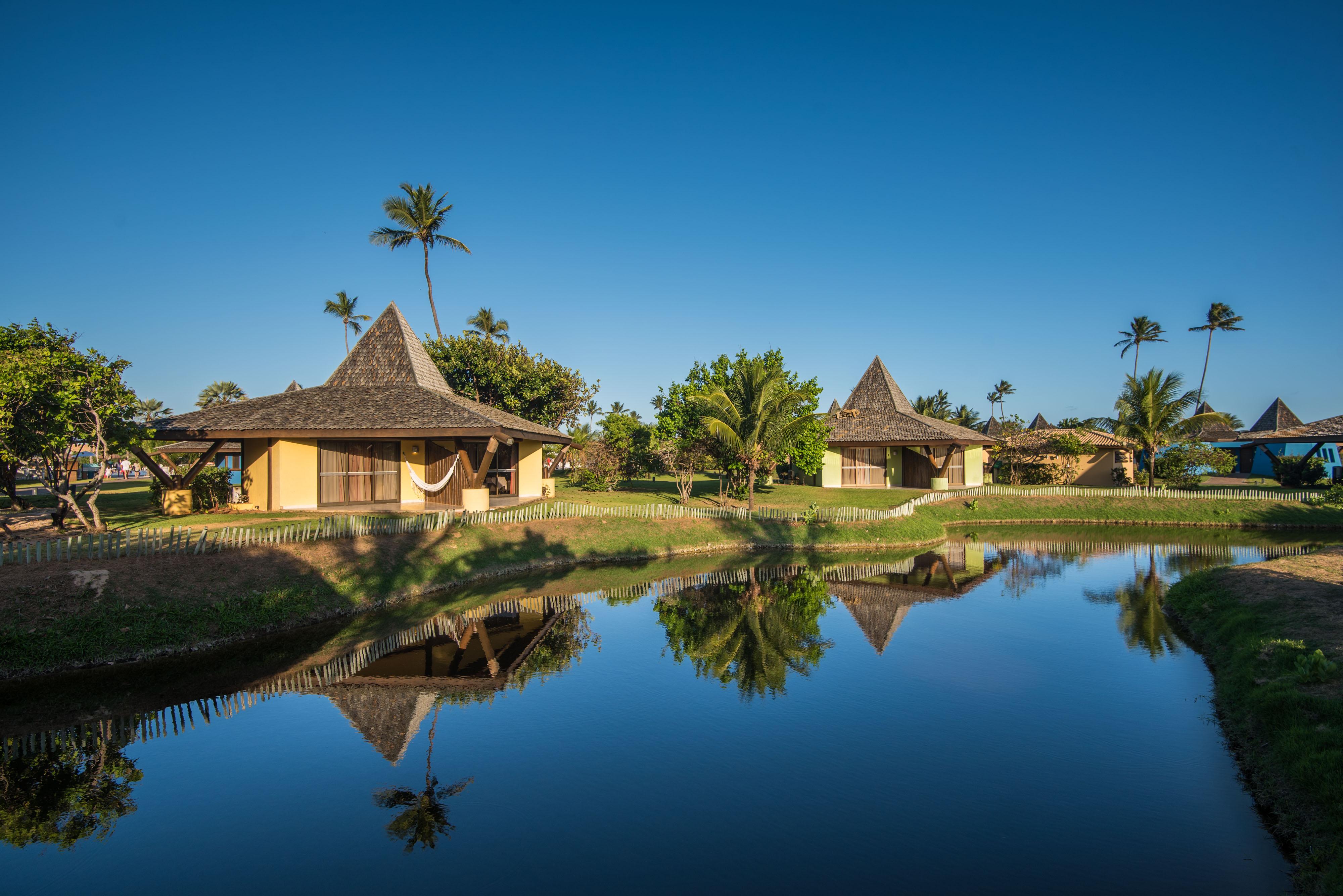 Vila Gale Resort Mares Гуаражуба Екстер'єр фото The resort's bungalows